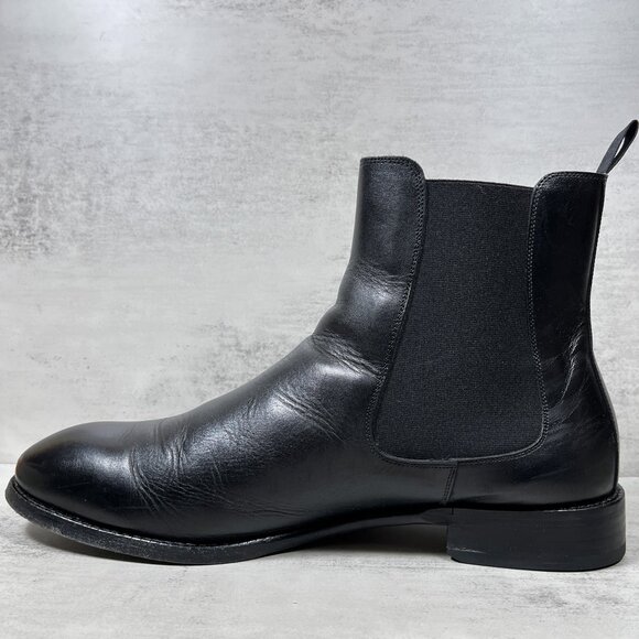 Beckett Simonon Bolton Leather Chelsea Boots - Men's Size 10.5 - Black - Picture 5 of 12
